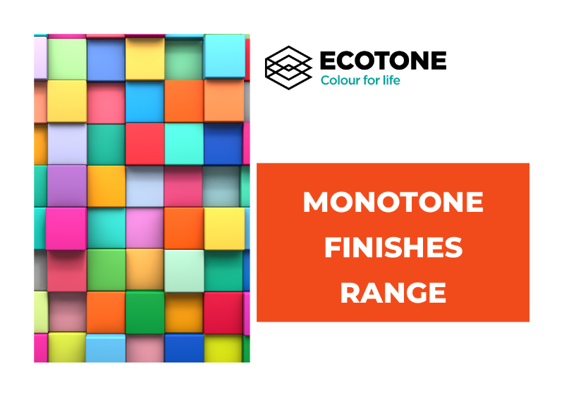 ECOTONE- Colour Chart (Monotone)