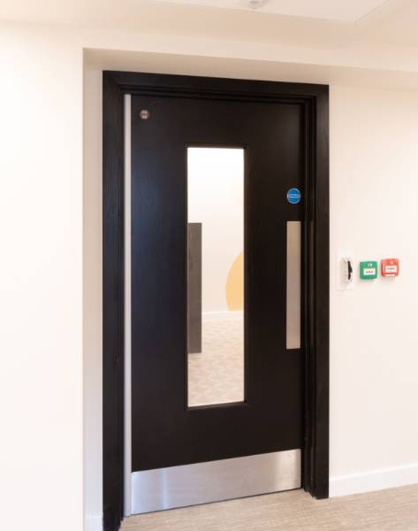 DS Safehinge - Finger Safe Fire Door - NFR, FD30, FD60 - Timber Doorset