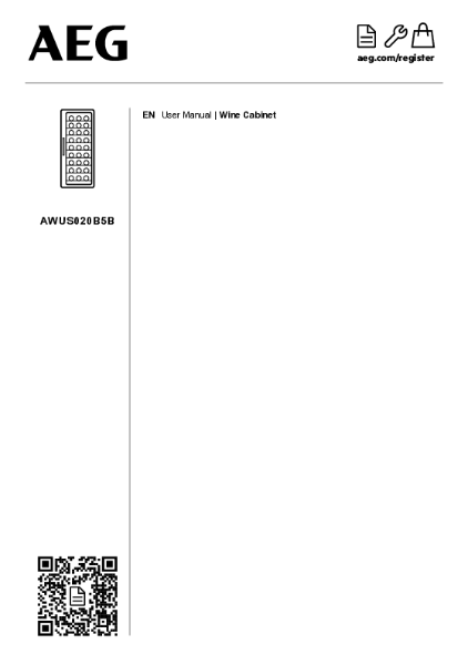 AWS4020B5B - User Manual