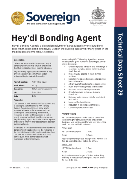 Bonding Agent TDS