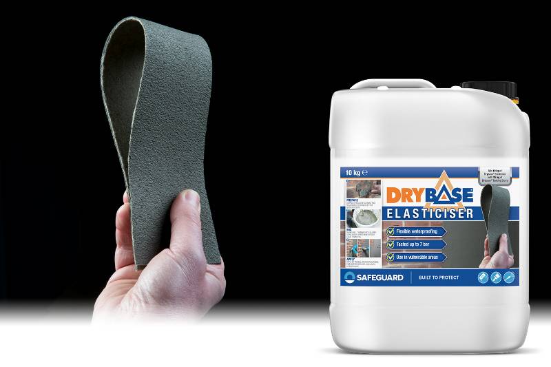 Drybase Elasticizer - Two Component Polymer Modified, Cementitious Waterproof and Elastic Coating