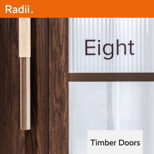 Timber Core Acoustic Pivoting Door