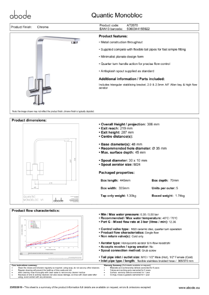 Quantic (Chrome) Consumer Specification