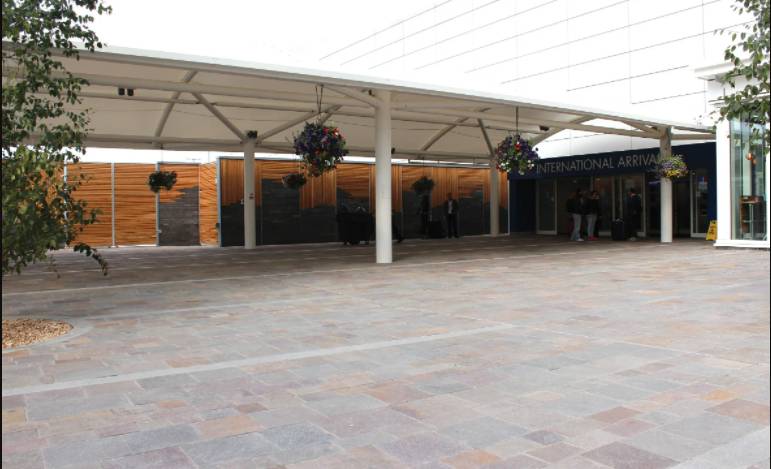 Piazza Canopy - Walkway, shelter and canopy.