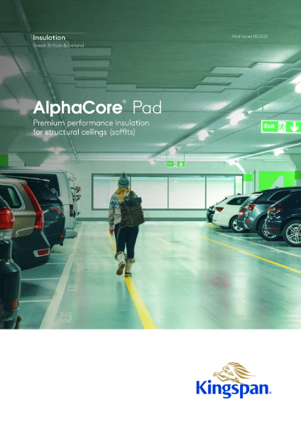 Kingspan AlphaCore Pad Soffit brochure