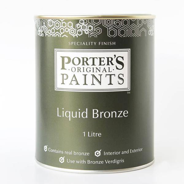 Porter’s Liquid Bronze and Bronze Verdigris