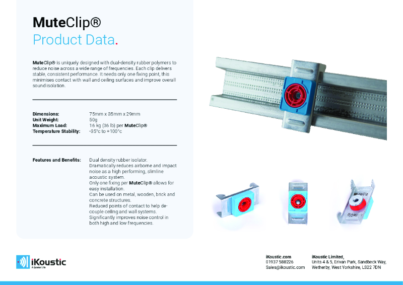 MuteClip® Data Sheet