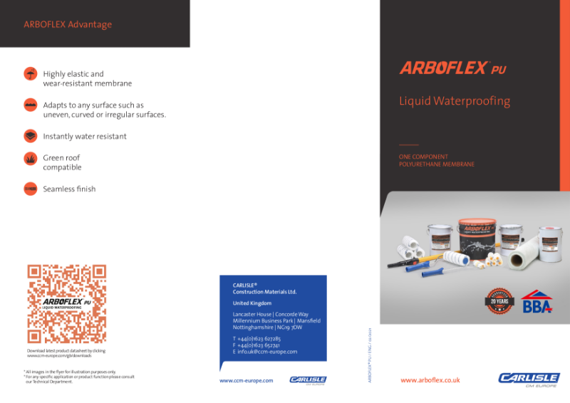 ARBOFLEX PU Liquid Waterproofing