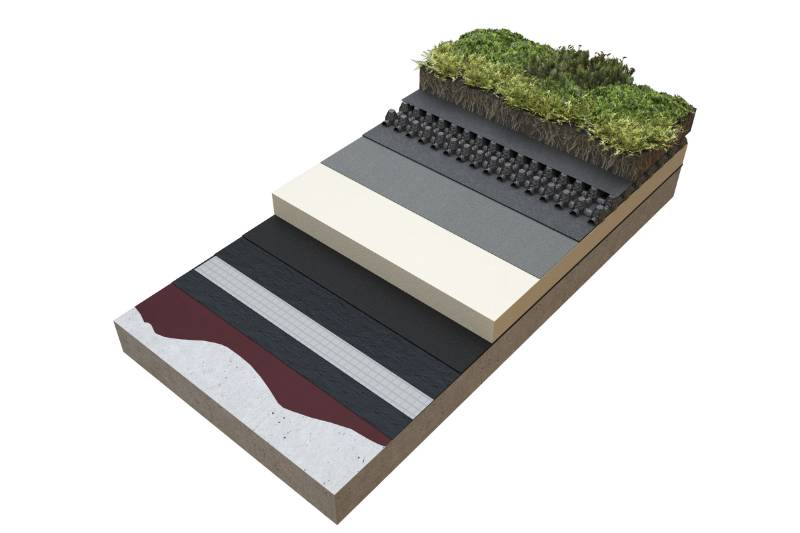 PermaTEC LI Anti-Root Green Roof System