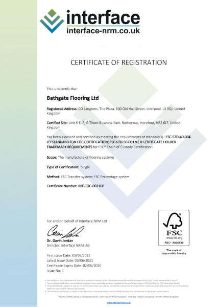 FSC® Certificate