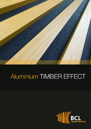 Aluminium TIMBER EFFECT - Brochure