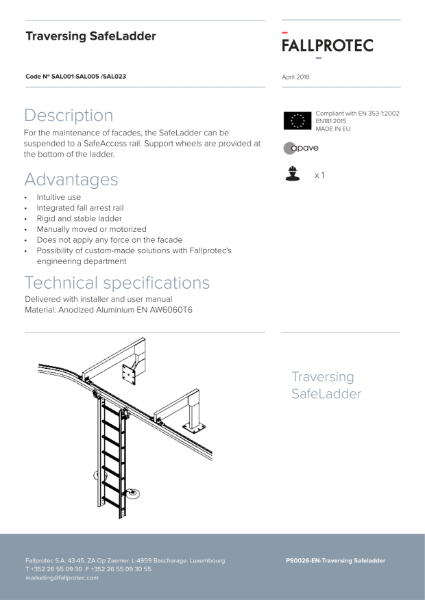 Traversing SafeLadder