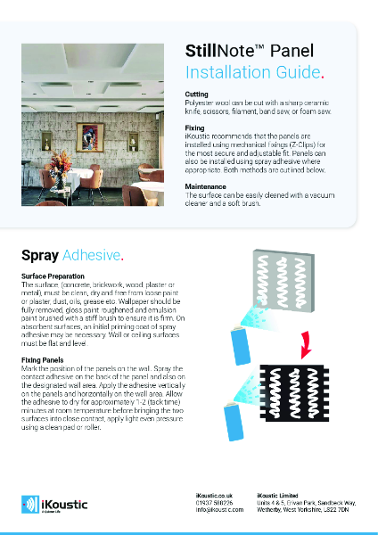 StillNote® Installation Guide