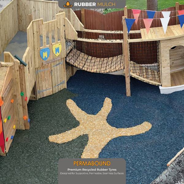 PERMABOUND Rubber Mulch