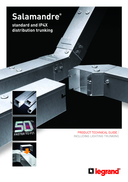 Salamandre distribution trunking - Product technical guide