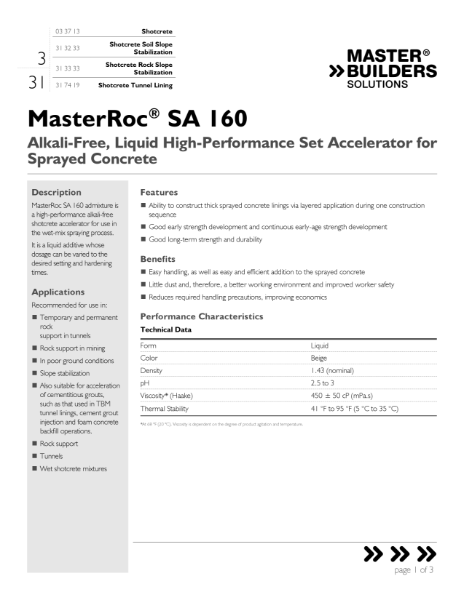 mbs-masterroc-sa-160-tds