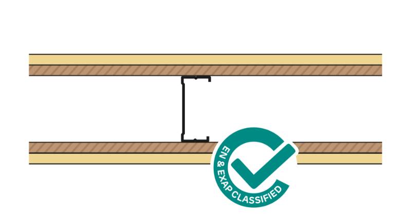 Siniat Single Frame Metal Stud Partition CS90R-15Un15Ply - Metal Stud Partitioning