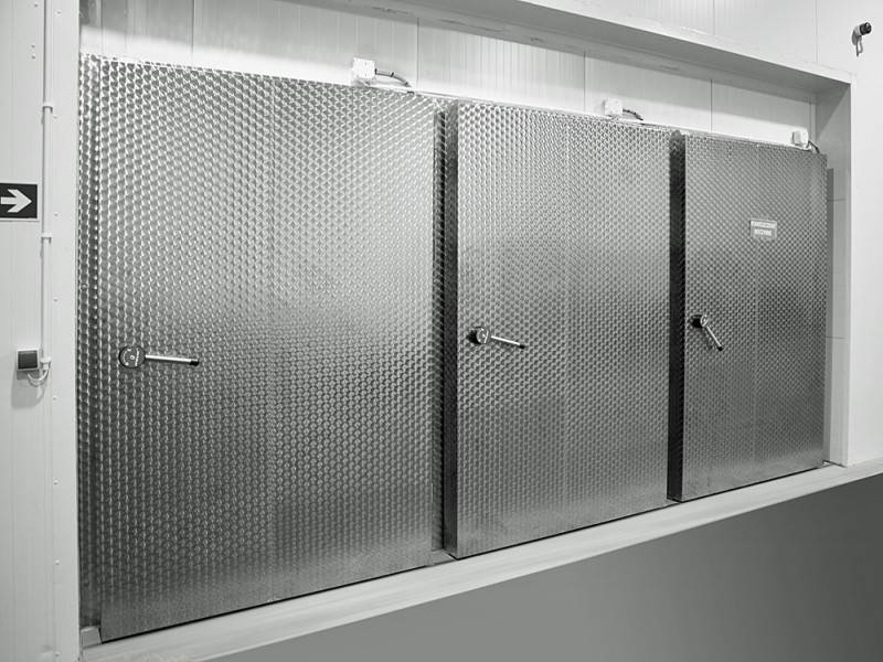 Thermidor Freeze HD - Insulated hinged monobloc freezer doors (Stainless Steel)
