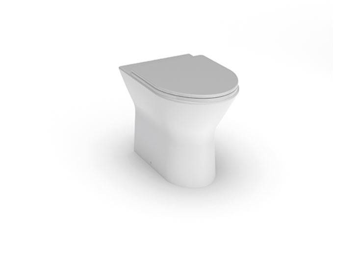 Wallace Rimless Back To Wall WC Pan
