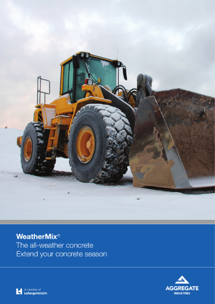 Weathermix® ready-mixed concrete