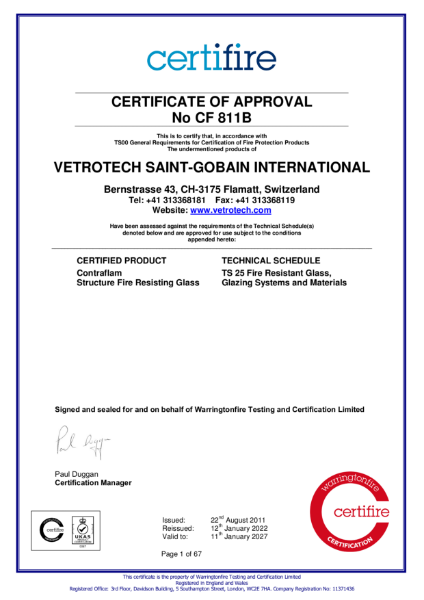 Certifire Certificate