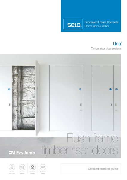 Concealed Frame Timber Riser Doors | Una from Selo