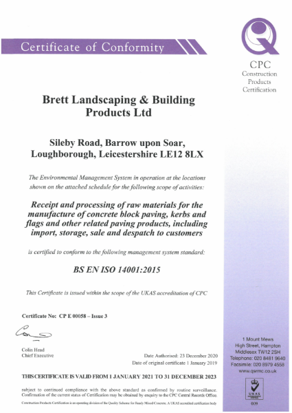 Environmental Management System Certification - BS EN ISO 14001:2015