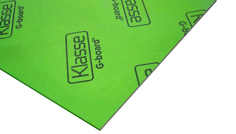 Klasse G-board®  Gypsum External Sheathing Board (Outwear) - External Sheathing Board 
