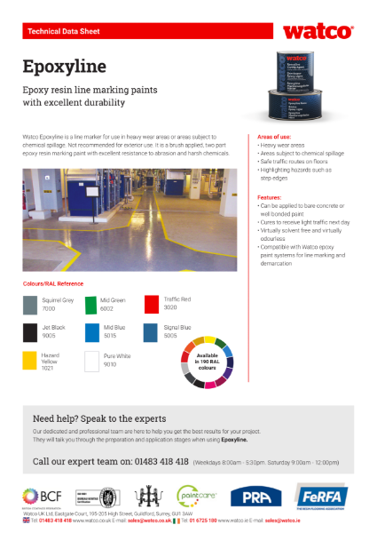 Technical Data Sheet: Epoxyline