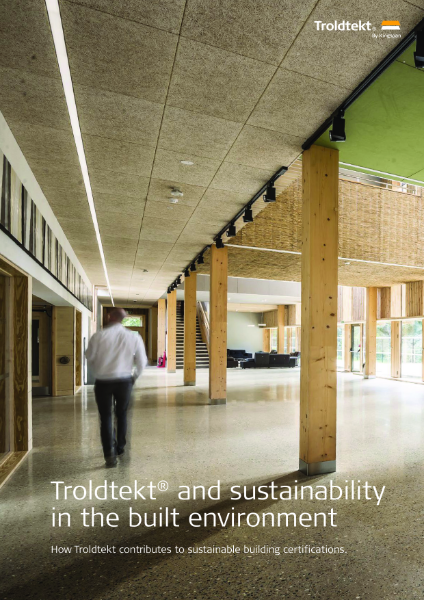 Troldtekt® and sustainability in the built environment