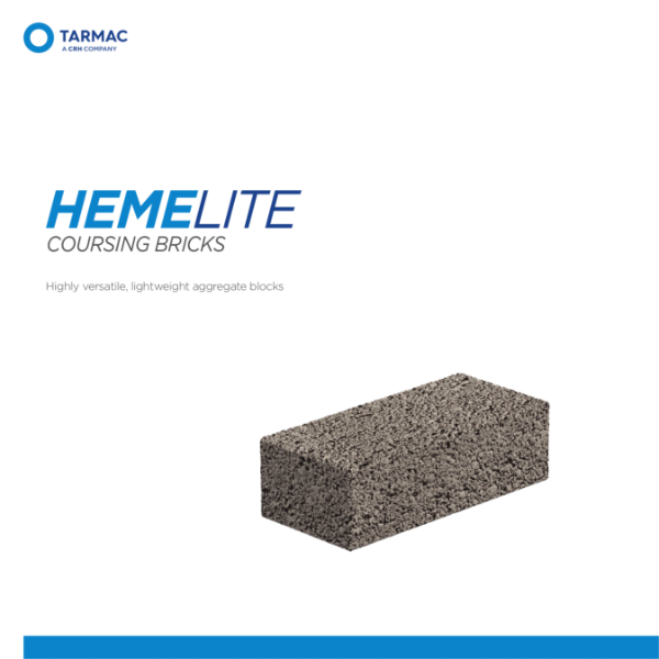 Hemelite Coursing Bricks - Aggregate Blocks Product Guide