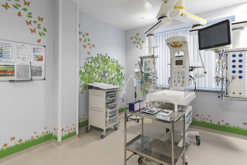 Acrovyn helps to create a calm environment in a Neonatal Unit