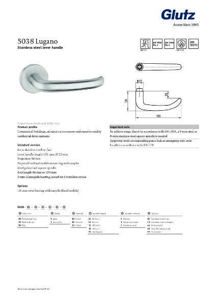 5038 Datasheet