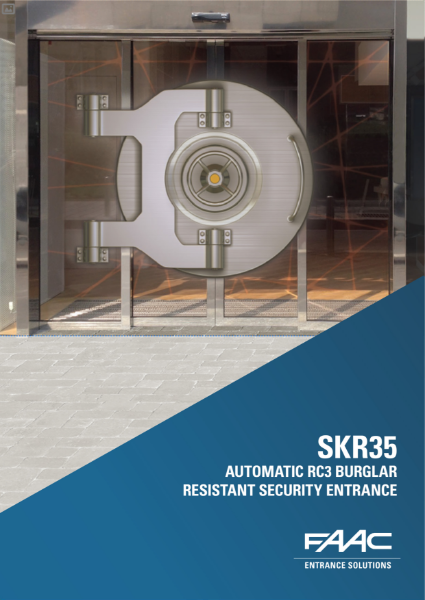 FAAC SKR35 RC3 Sliding Door