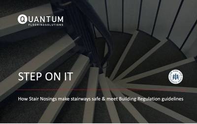 Step on it! How Stair Nosings Help to make Stairways Safe & BRE Compliant