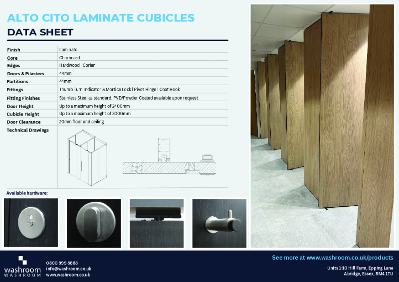 Alto Cito Laminate Cubicles