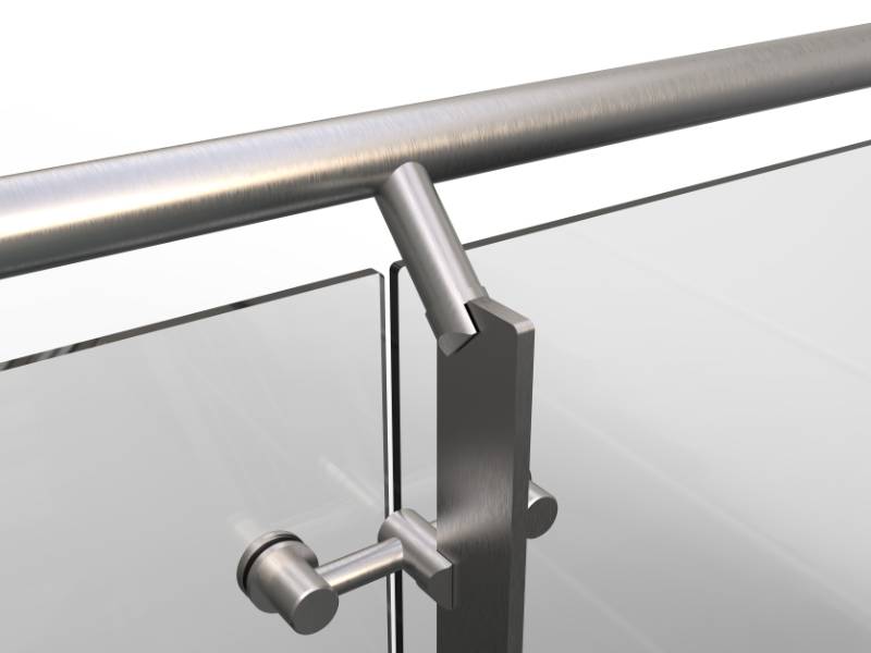 Spectrum® Stainless Steel Balustrade With Slim Stanchions 