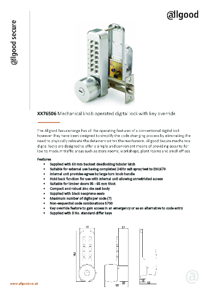 XX76506 Datasheet Iss02