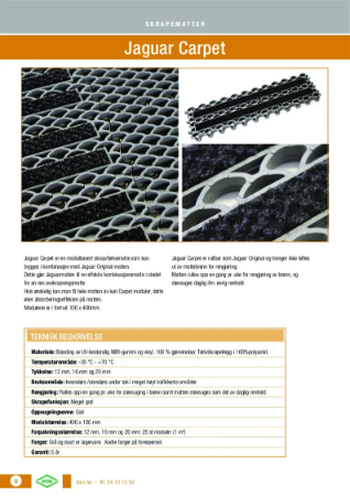Duri pdf pre jaguar carpet produktdatablad.