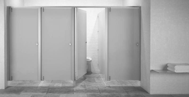 Oasis Glass Washroom Cubicle