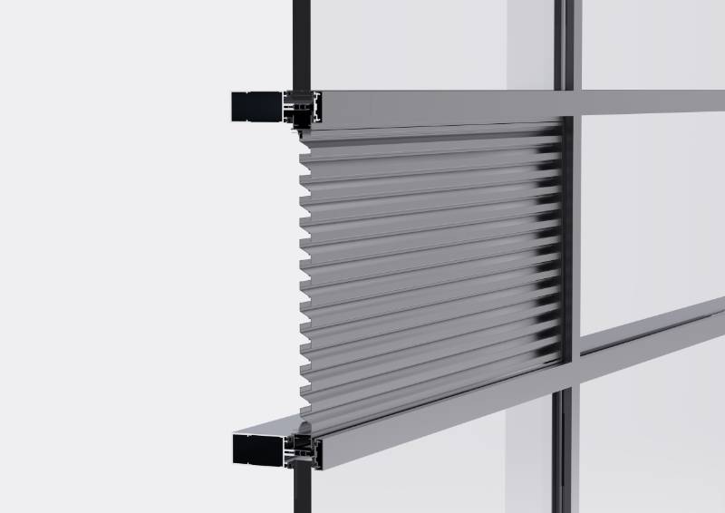 VEGA Cladding & Glazed in Louvre Panels