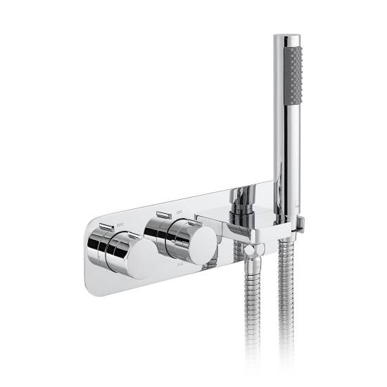 Altitude Tablet iO 2 Outlet Thermostatic Shower Valve | TAB-148/2WO-ALT-CP