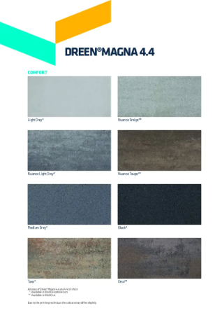 Dreen® Magna 4.4 cm Colour Chart