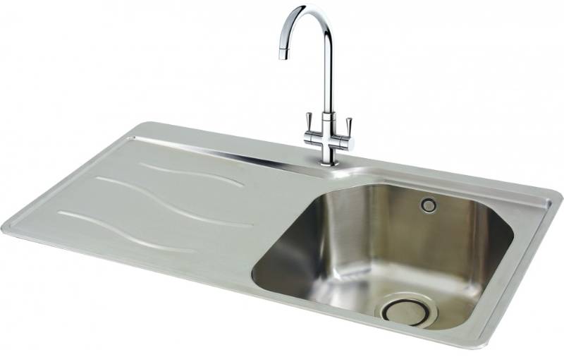  Carron Phoenix Maui Bowl Stainless Steel Sink - Inset Kitchen Sink