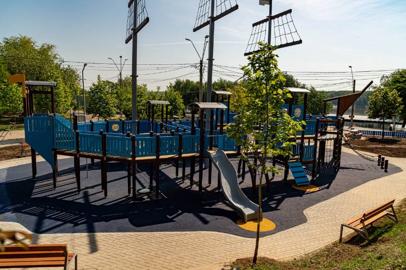 Themed playground on the Greek island of Rhodes