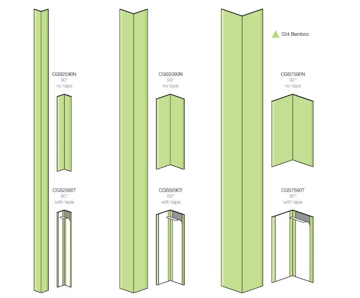 Standard PVC-U Corner Guards 