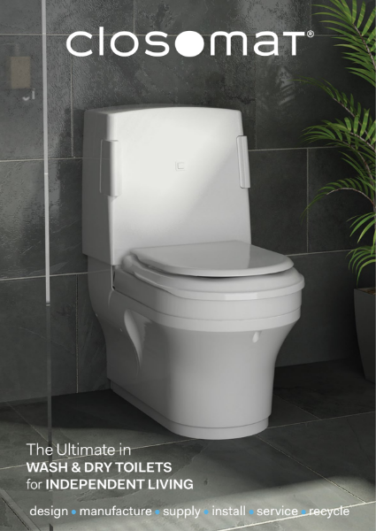 Closomat Vita Range Brochure (wash & dry toilets)