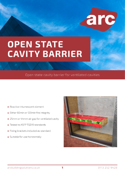 Open State Cavity Barrier (OSCB) Data Sheet
