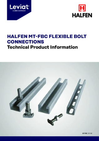 Tekninen tuoteinformaatio - HALFEN Flexible Bolt Connections