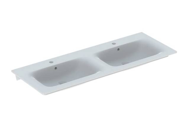 Geberit Renova Plan double vanity basin - Vanity Basin